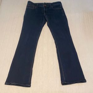 Express barely boot low rise